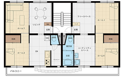 「おもてなしができる家